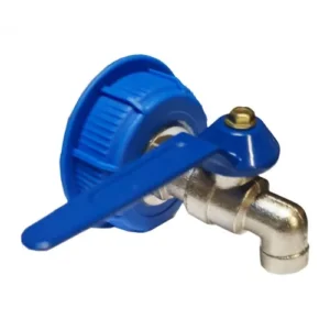 Vandens bakelio kamštis su kranu