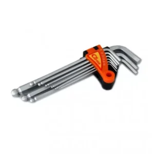 Šešiakampių raktų rinkinys 1,5-10 mm (ilgi)