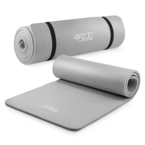 Treniruočių kilimėlis, 1cm, pilkas.